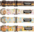 Downtown Pet Supply - Martingale Collar for Dogs - Dog Training Collar - Big, Wide & Thick Dog Collar - Escape-Proof, Weatherproof, Durable and Comfortable - Good Vibes - Medium Dog Collar