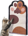 Lukamoo® Cat Scratching Pad, Wall Mounted Scratcher for Indoor Cats (Medium (24'' x 16'')) (Calico)