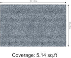 ICOOP Cat Scratch Furniture Protector 15.8"×47.2" Furniture Protectors from Cats Scratching Light Grey Couch Cat Scratch Protector Self-Adhesive DIY Trimmable Wall Mounted Cats Scratcher for Corner
