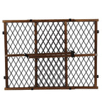 Position & Lock Adjustable Wood Baby Gate (Farmhouse Collection)