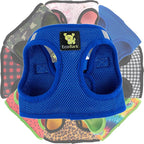 EcoBark Step in Dog Harness - Reflective Soft Luxurious Mesh Dog Harnesses for Small and Medium Breed Dogs - Eco-Friendly Comfort Secure Halter No Pull Adjustable Pet Vest (Royal Blue, XL)