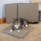 Kitty City Gray Corrugate Scratchers 3-Pack