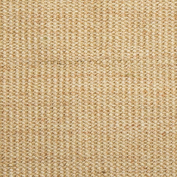 SAFAVIEH Cat Scratch Mat Pad Collection, 12" x 20" Oval, Natural Brown, Sisal Boucle Weave, Velcro & Slip Resistant Backing